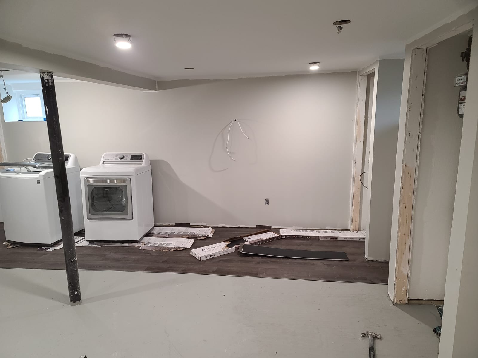 bedroom, Bathroom and basement remodeling