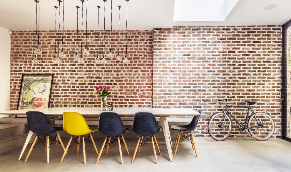 Photo of an urban dining room in London.