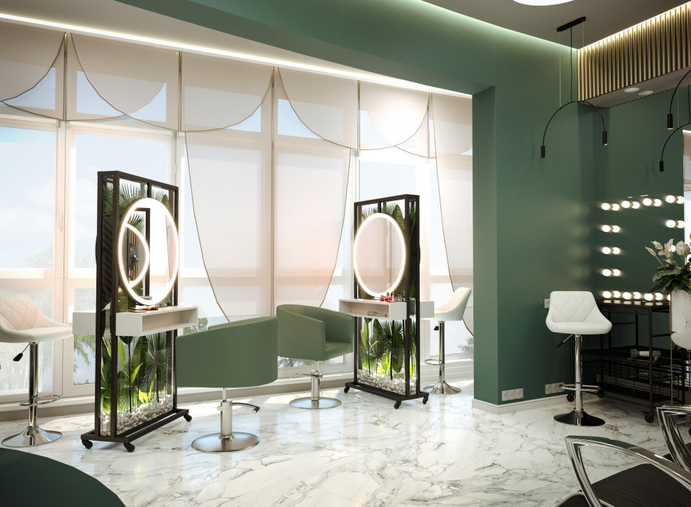 Амазонка. Салон красоты / Визуализации.