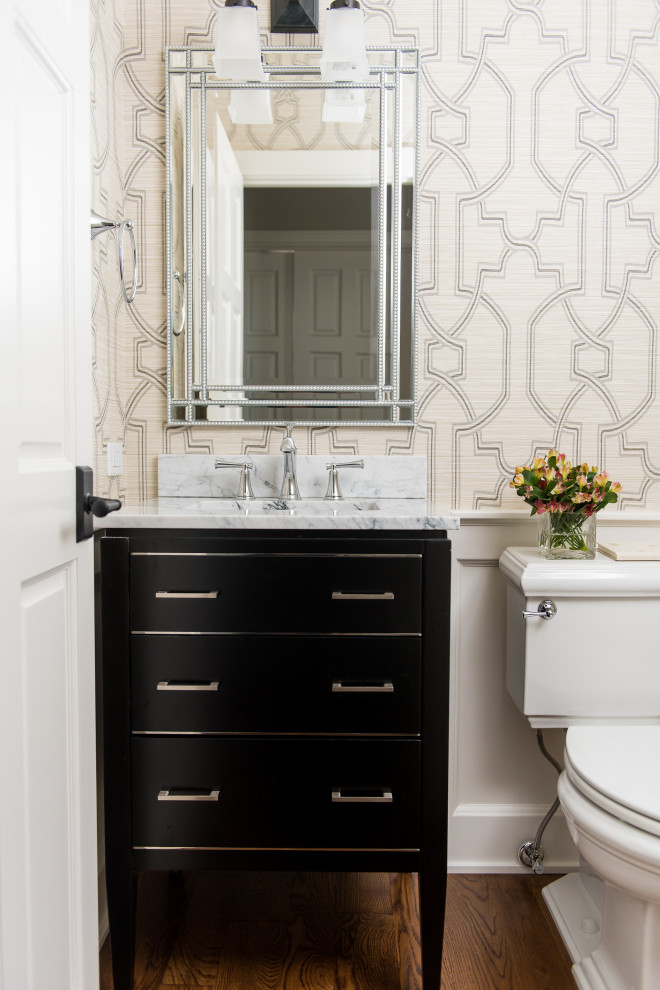 Peppermill - Transitional - Powder Room - Indianapolis - by Hoskins ...