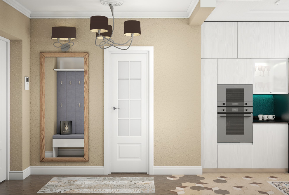 Дизайн интерьера 4-х комнатной квартиры S-79,0кв.м.