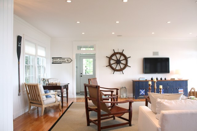 Custom Homes contemporary-living-room