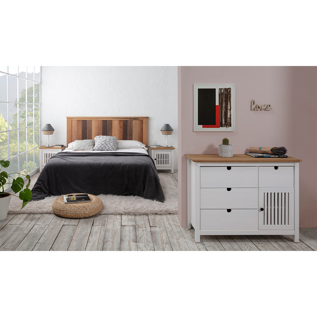 Dormitorio Diseño Nórdico en stock