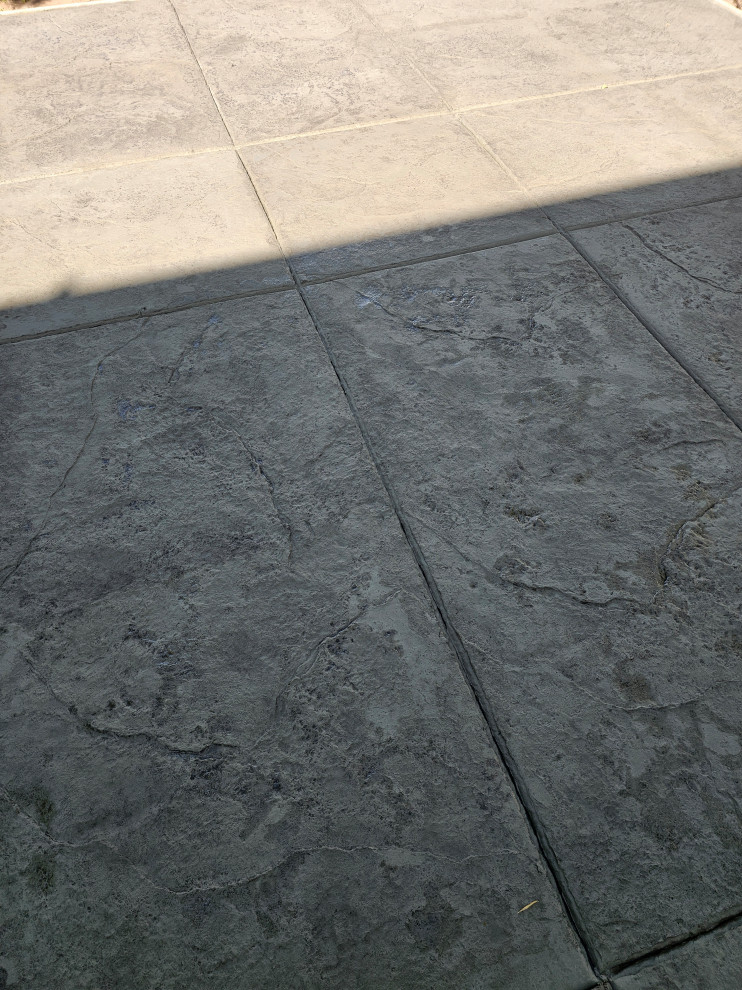 Simple Concrete Patio
