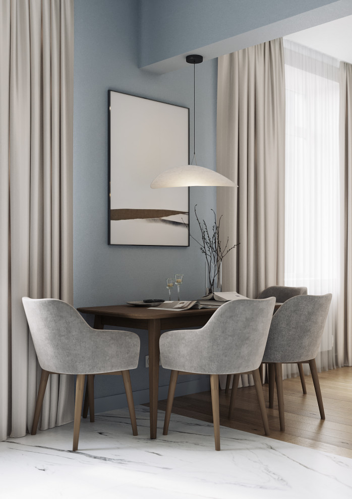 Дизайн-проект 3-х комнатной квартиры в Москве, 65 кв.м