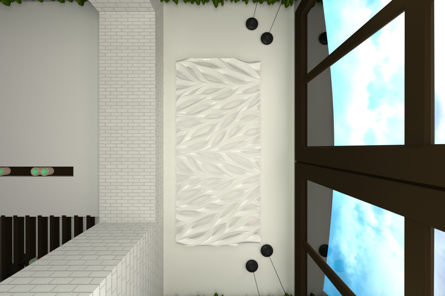 дизайн проект студии 40 квадратов