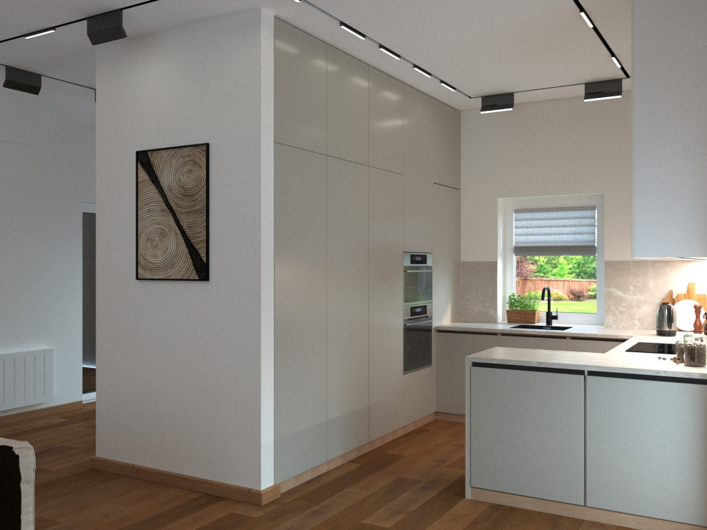 Ультра-современная гостиная в частном доме