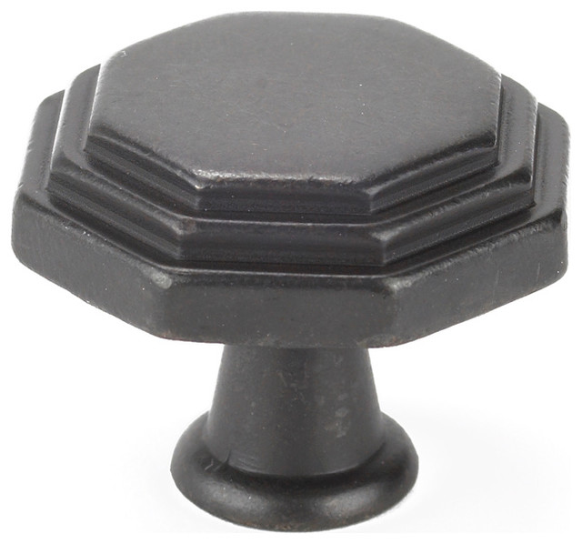 Octagon Knob Transitional And Drawer Knobs by