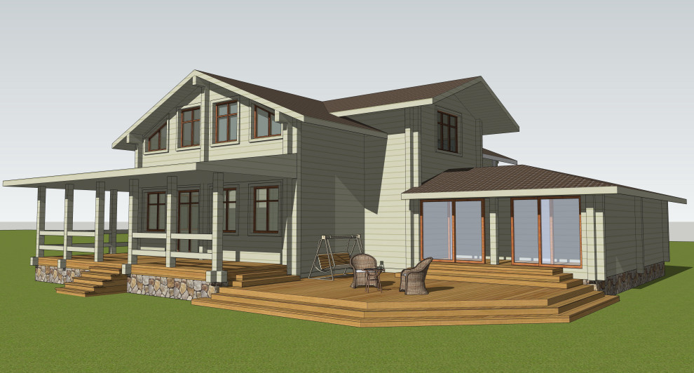 Дом в стиле Provence от компании Русский Запад