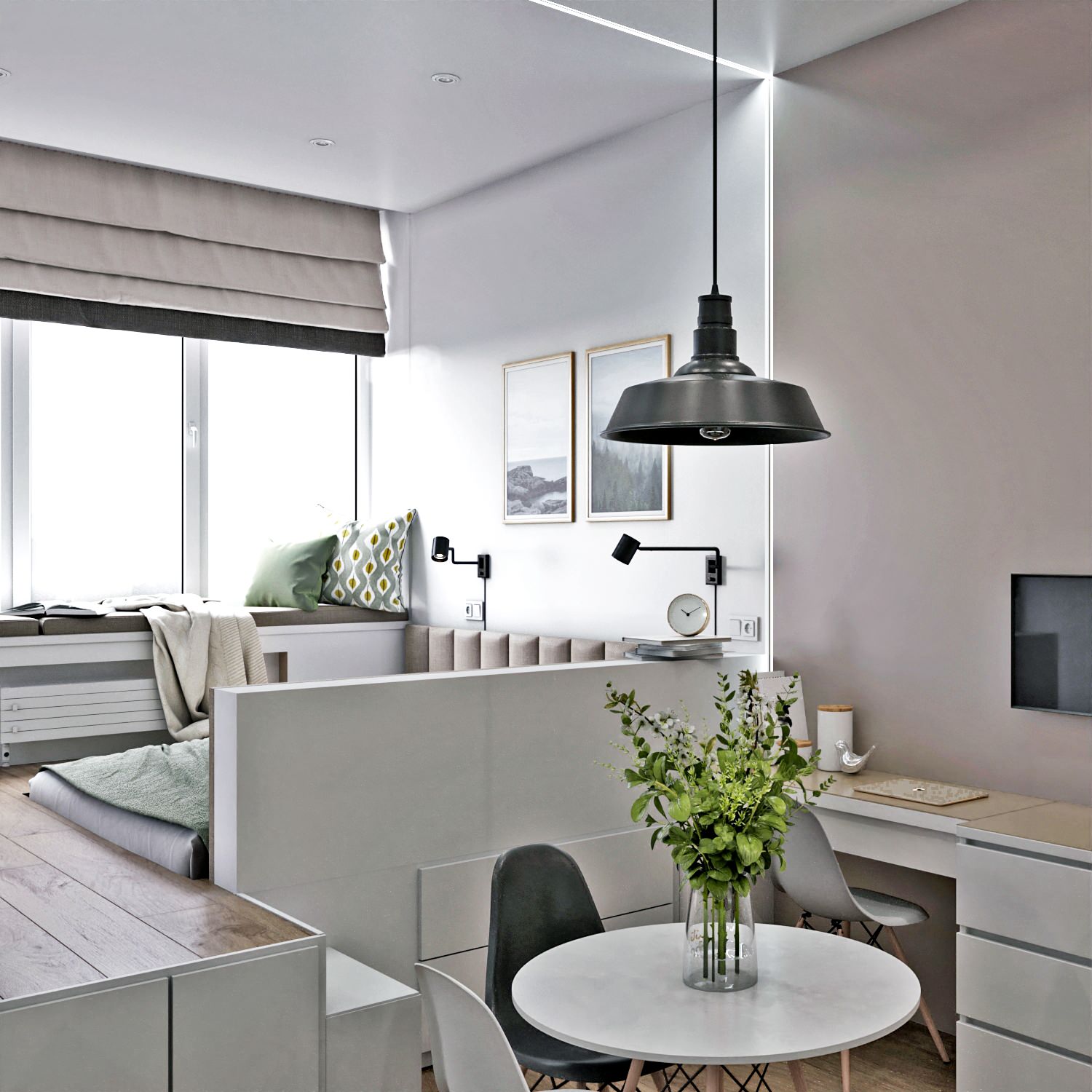 Квартира студия ЖК Высокий Берег