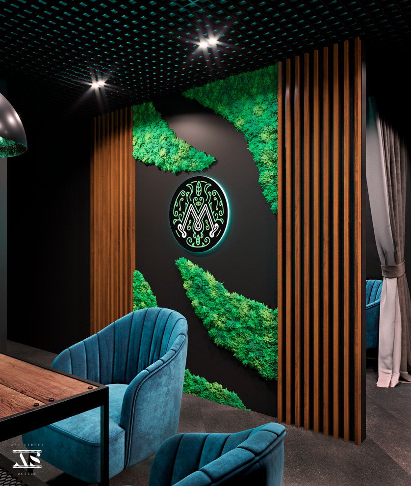 Дизайн-проект сети кальянной Мята Lounge