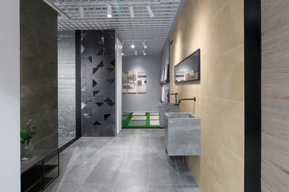 Интерьер шоурума керамогранита