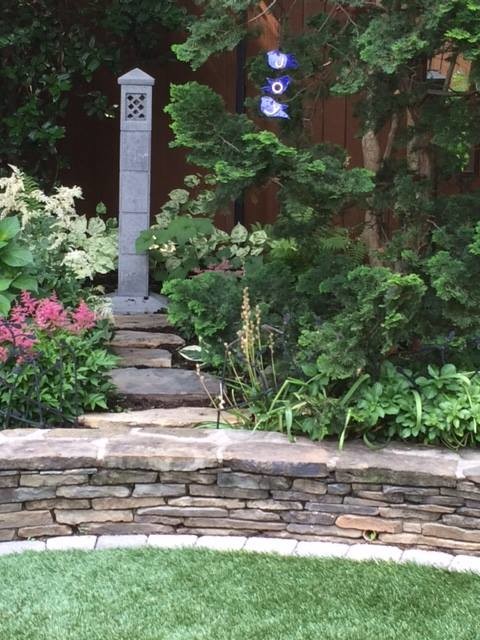 This is an example of a rustic landscaping in DC Metro.