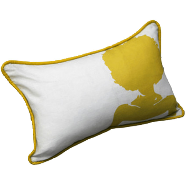 Aphro Chic Silhouette Pillow
