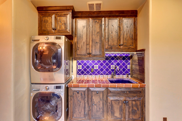 Spanish Delight Mediterranean Laundry Room Other By