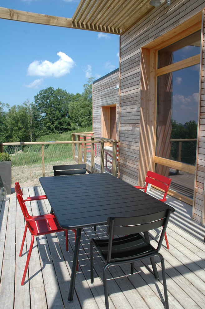 Country deck in Montpellier.