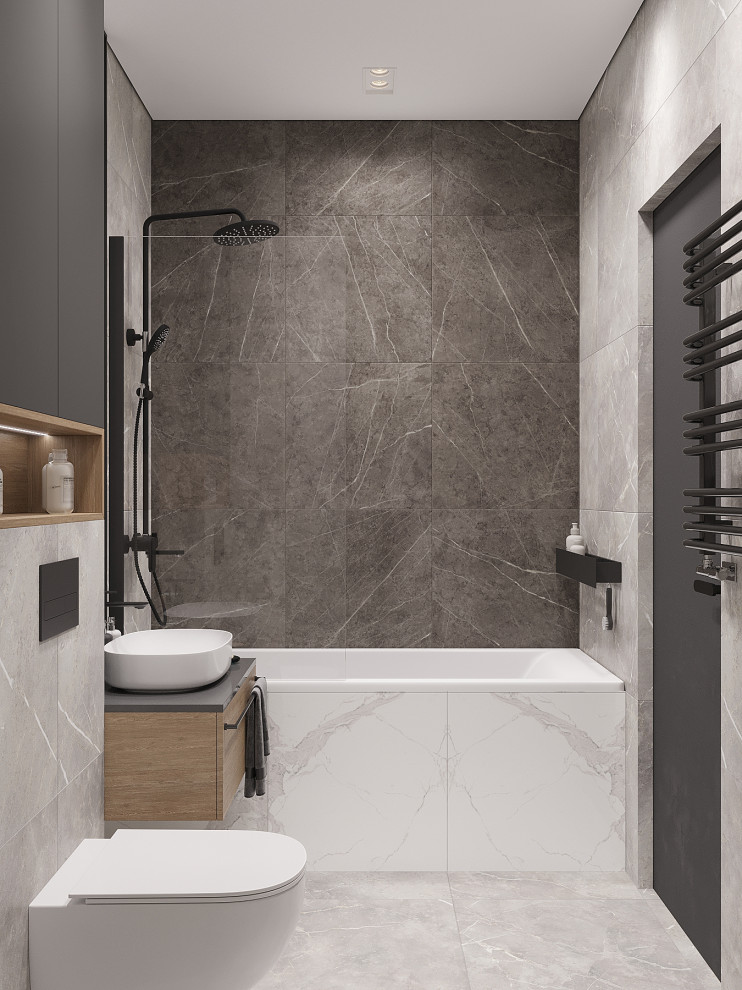 ЖК ZnakСовременный интерьер в ЖК «Znak», Ижевск, 73 кв. м2