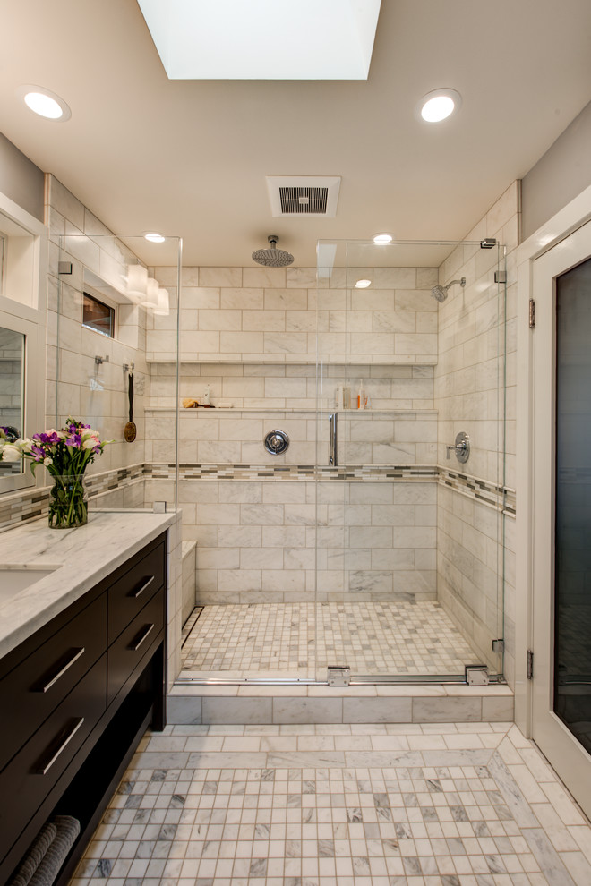 Large traditional bathroom in San Francisco.
