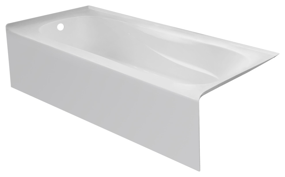 Valley Acrylic Above Floor Rough In pPRO Acrylic MultiLayered Bath Tub