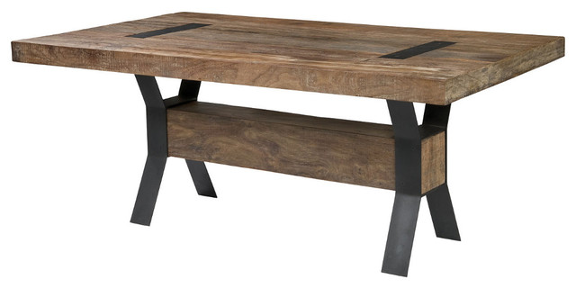 Industrial Dining Table 72"