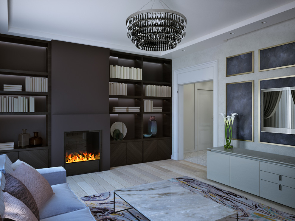 Интерьер частного дома. Эскизный проект.