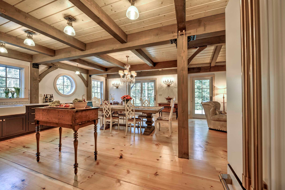 Rustic Ski Chalet Kitchen - West Dover, VT