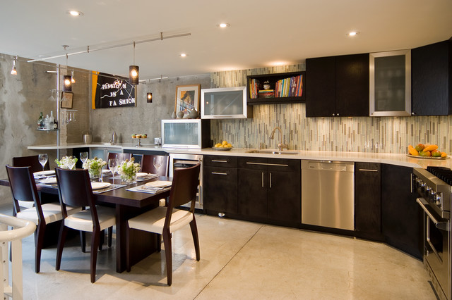 Loft Kitchen contemporaneo-cocina