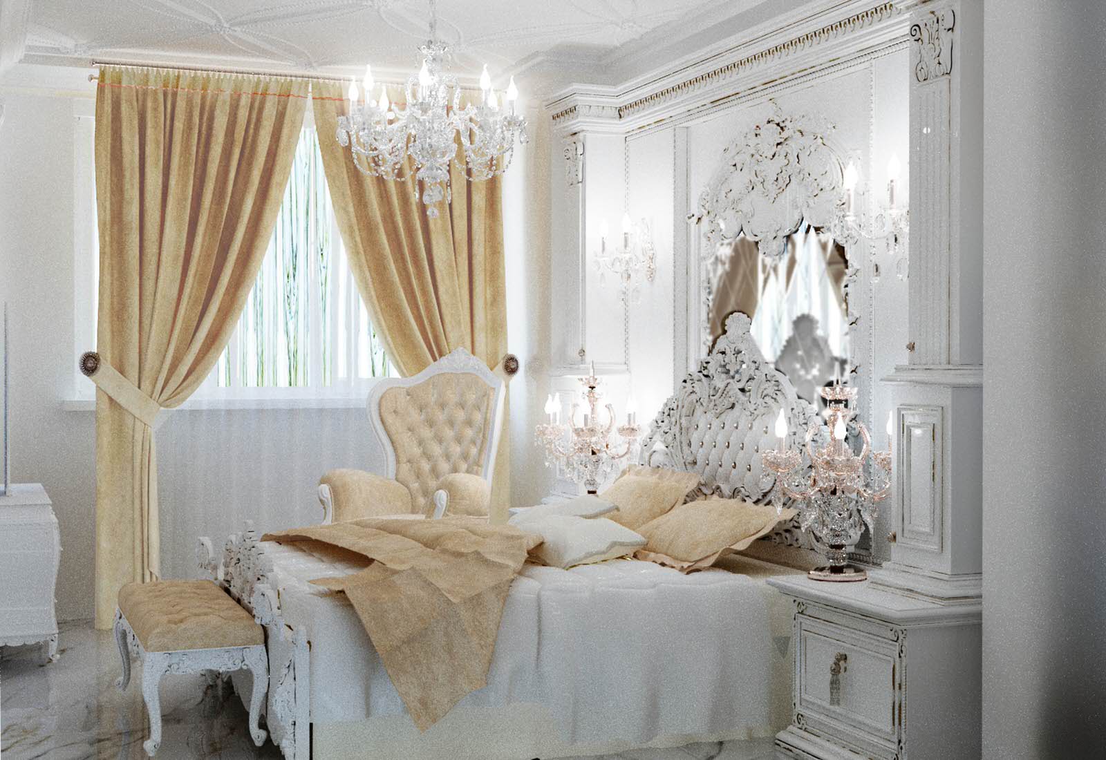 Дизайн-проект двухкомнатной квартиры площадью 70 кв.м