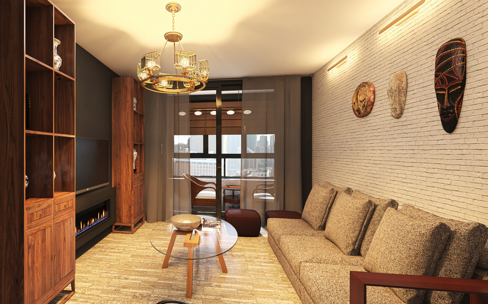 Проект moi aussi 3-х комнатная квартира