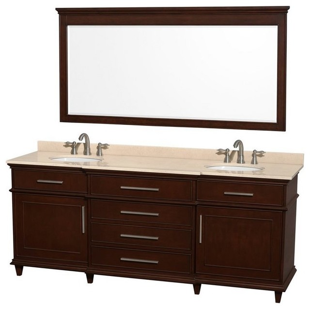 Wyndham Collection Wcv171780dunrm70 Berkeley 80 Vanity Set Wyndham Collection Wcv171780dunrm70 Berkeley 80 Vanity Set Traditional Bathroom Vanities And Sink Consoles By Buildcom
