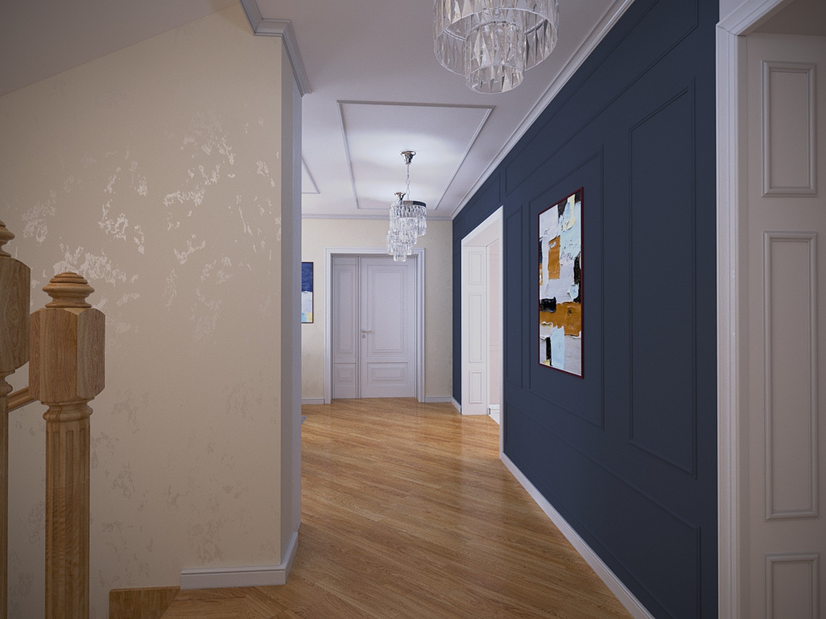 Проект дома в современной классике