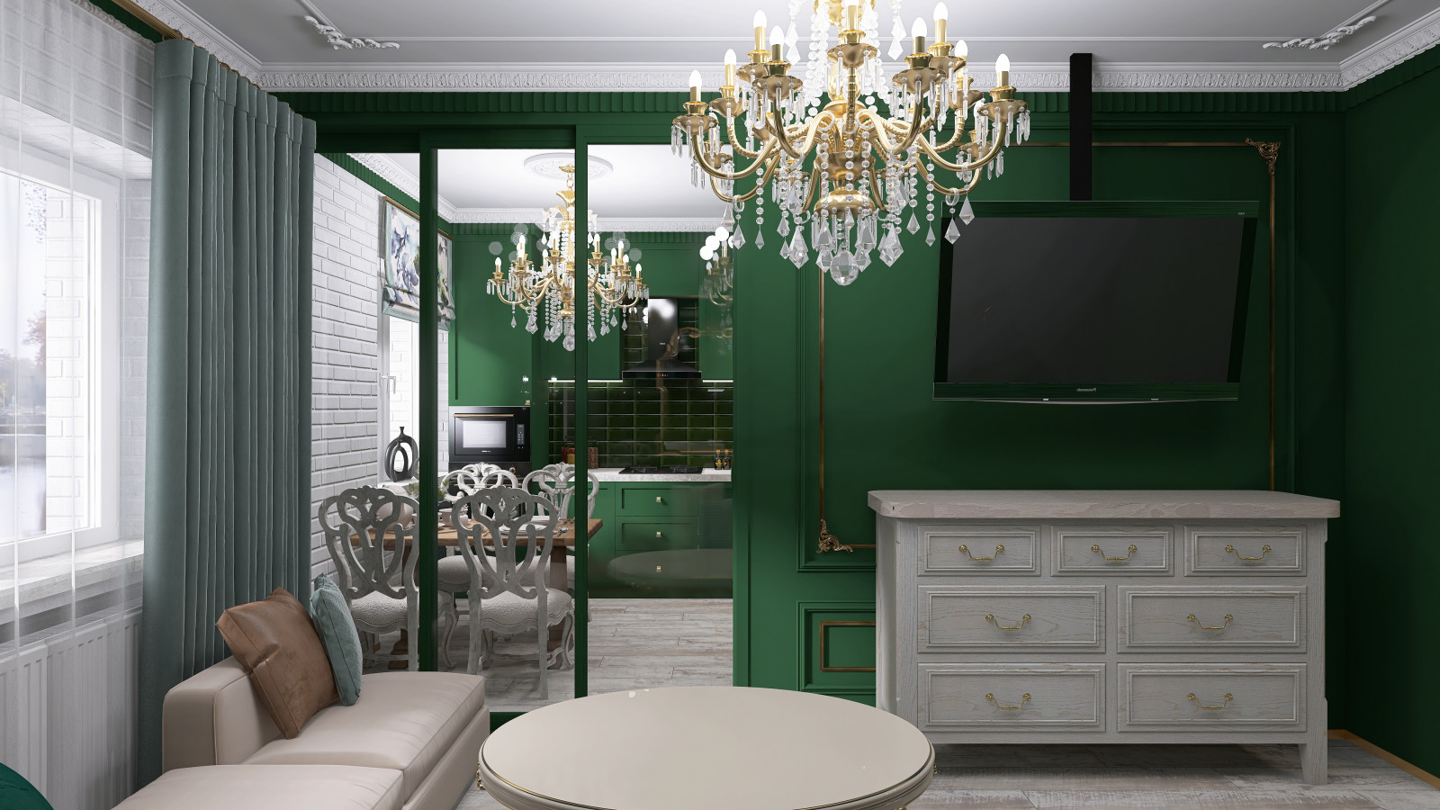 Квартира 4х комнатная