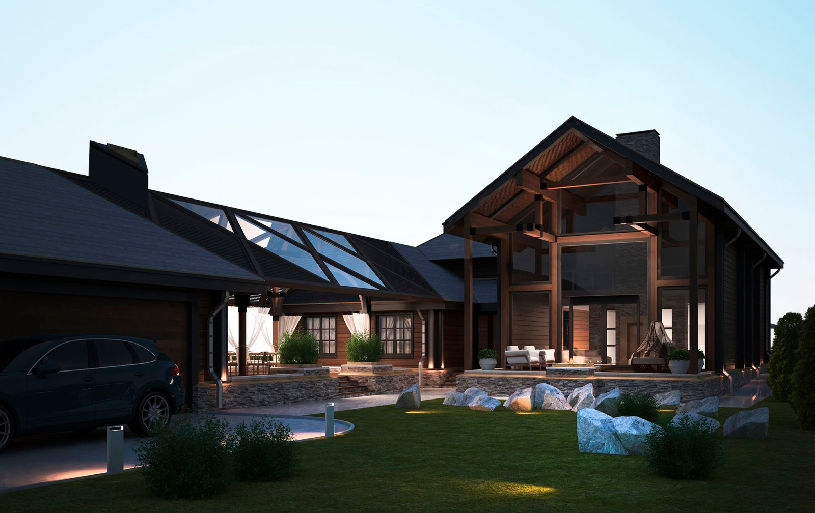 Проект дома из профилированного бруса