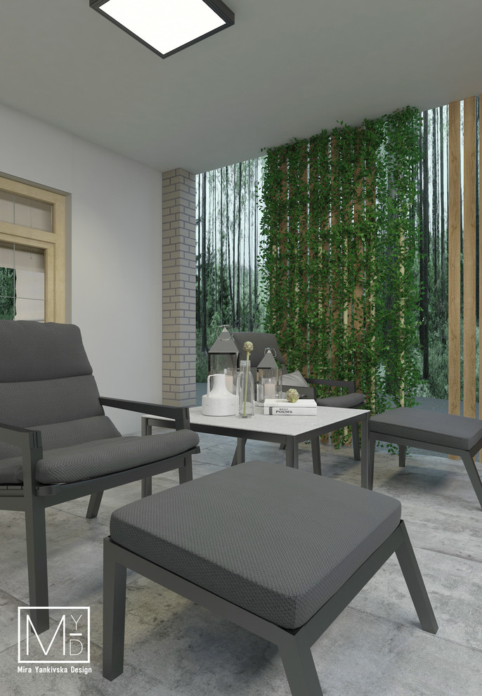 FOREST HOUSE дизайн террасы