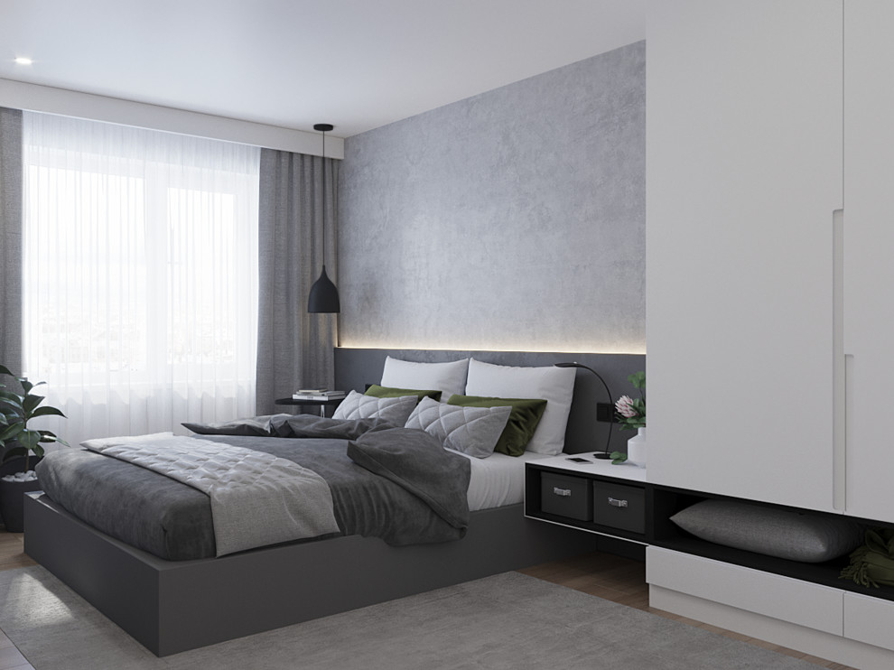 Бетон и дерево