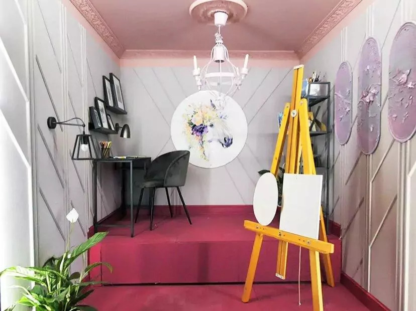 Спальня- мастерская