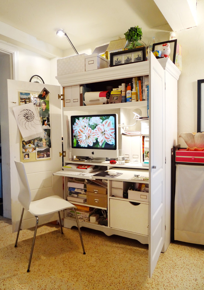Eclectic home office in Other.
