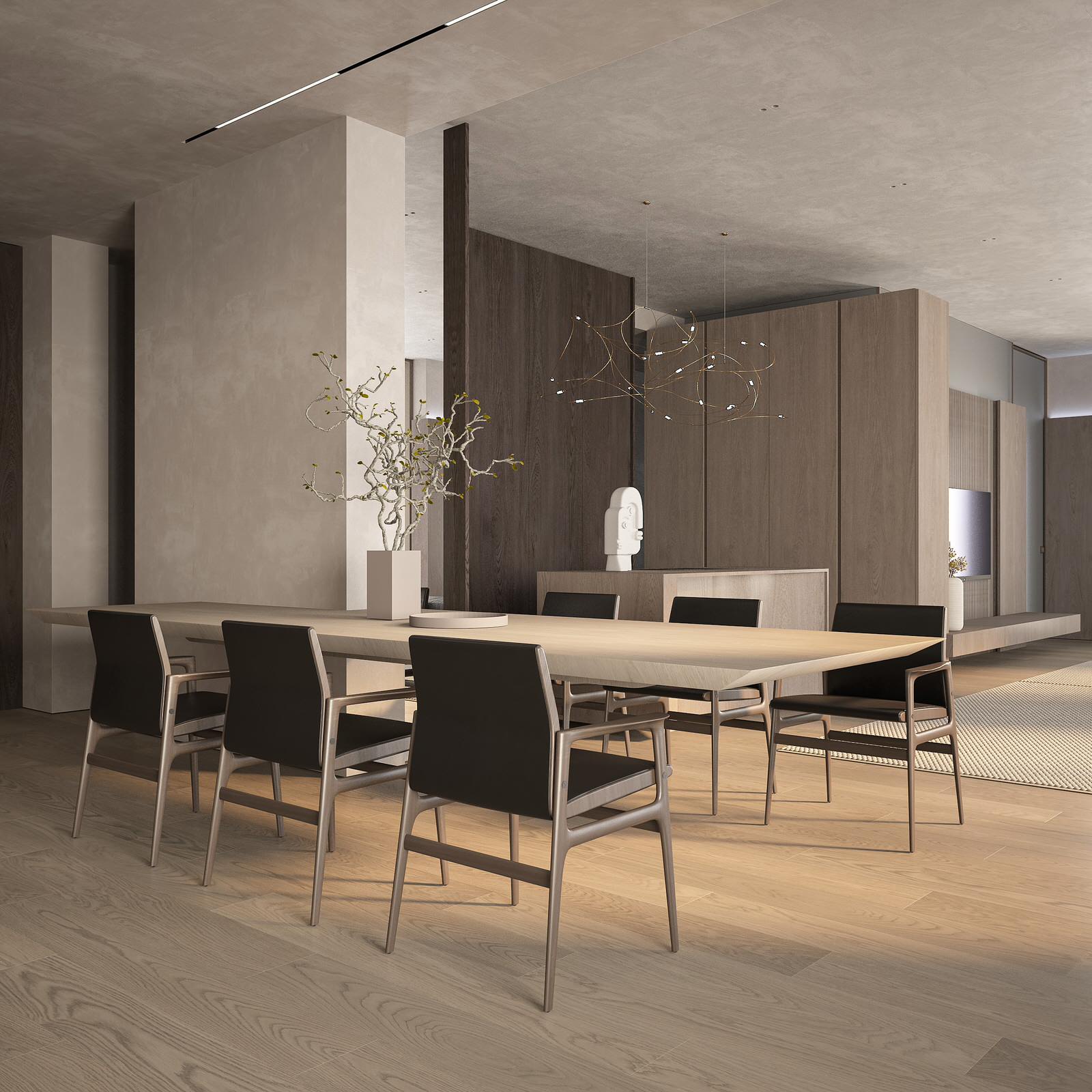 Интерьер квартиры в ЖК Вишневый сад