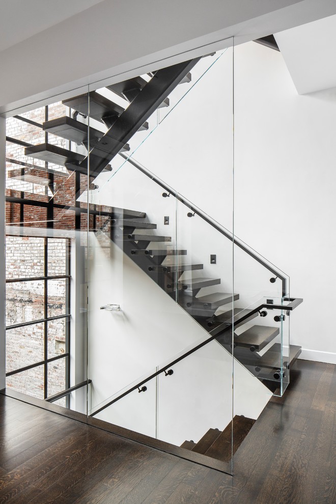 Moderne Treppe in Boston