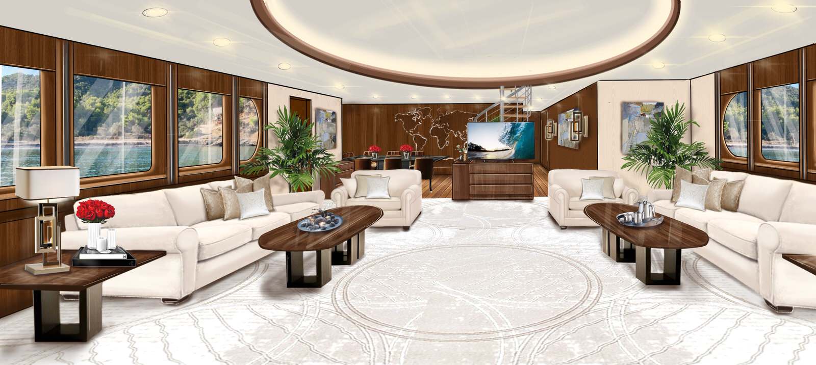 Частная яхта