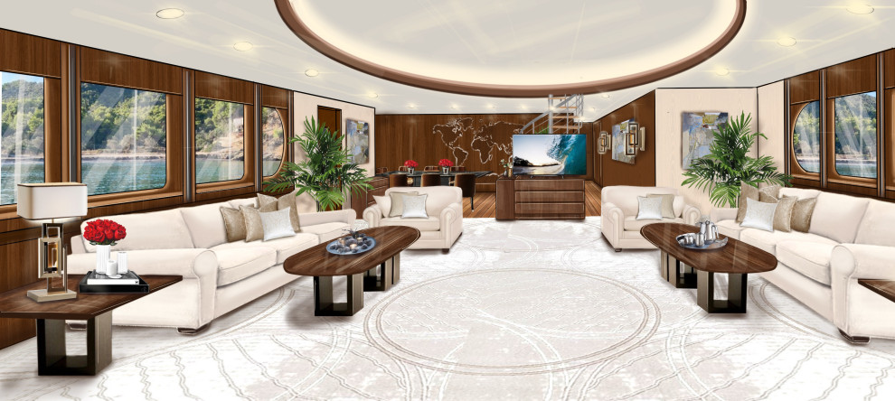 Частная яхта