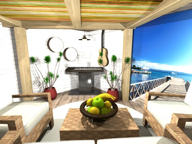 интерьер подвала