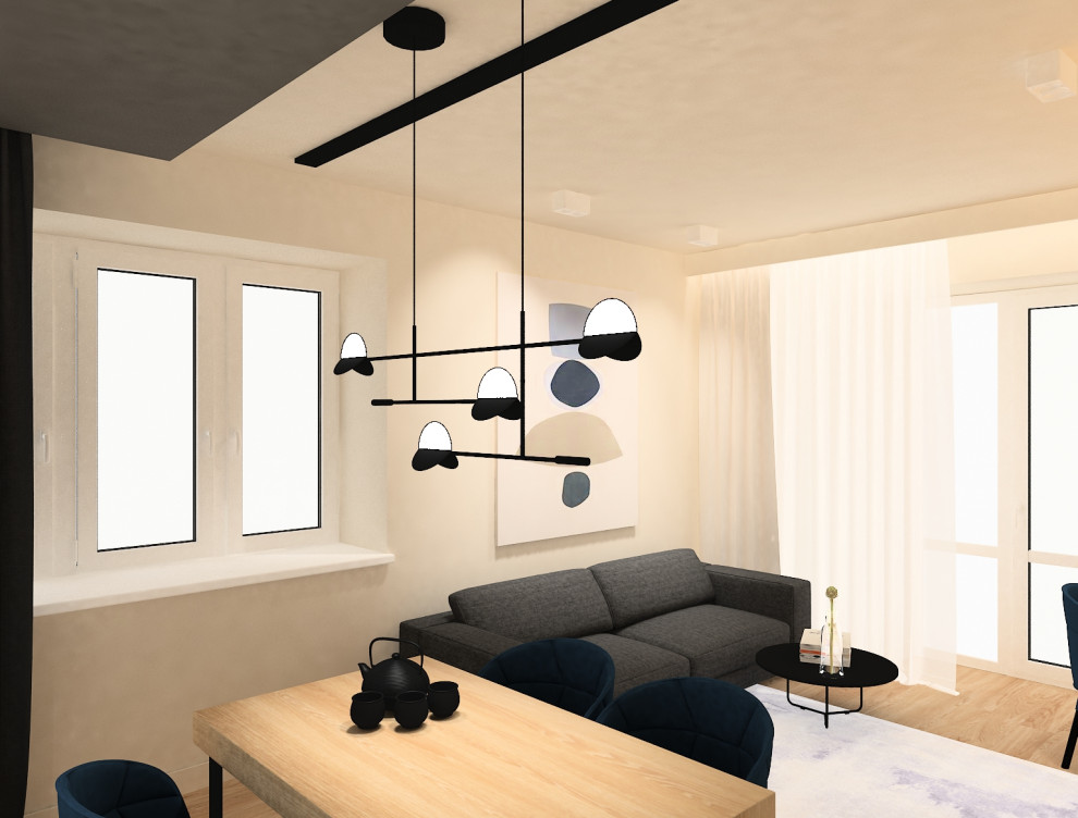 3-комнатная квартира 52 м.кв. для молодой пары