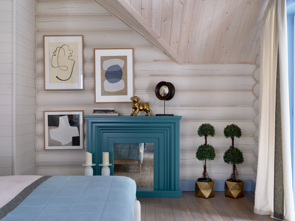 Стилизация дома в КП "Заповедный бор"