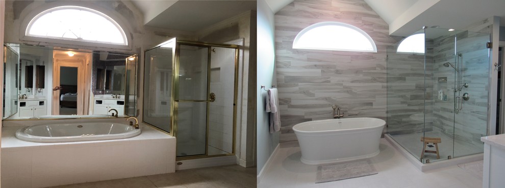 Before and After - Bathrooms