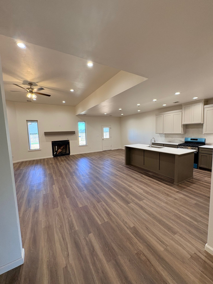 Under Construction- Living room and Kitchen