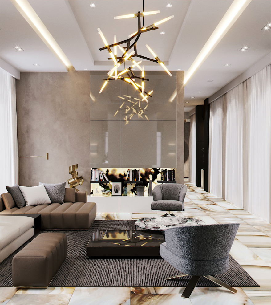 Дизайн-проект интерьера. Усадьба Каменка.