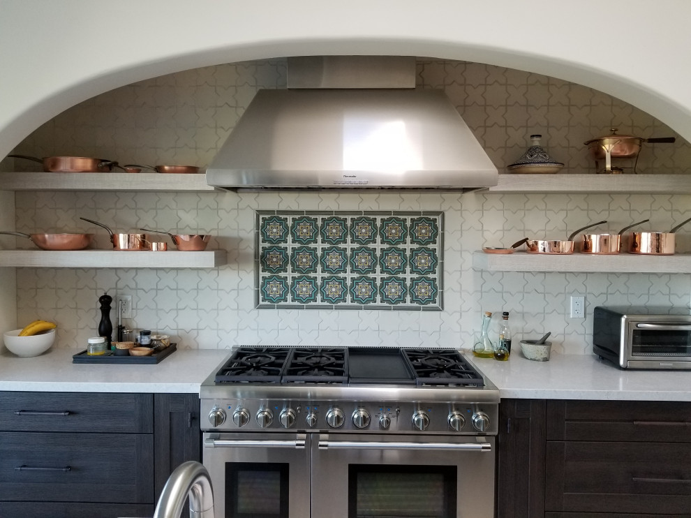 Design ideas for an eclectic kitchen in San Diego.