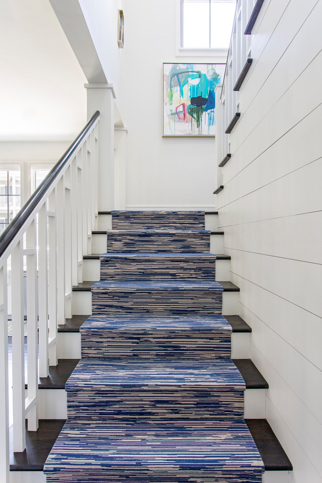 Inspiration for a coastal staircase remodel in Charleston