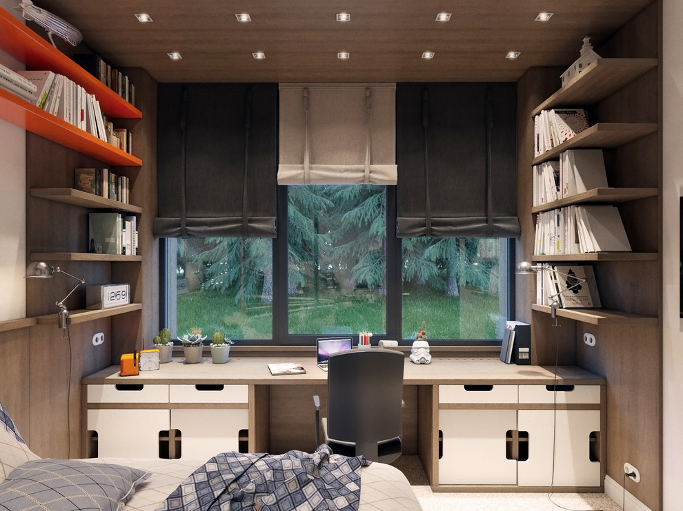 динамичная комната мальчика 17 лет